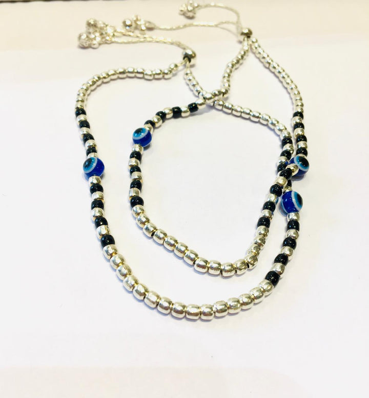 Stylish Evil Eye silver stone